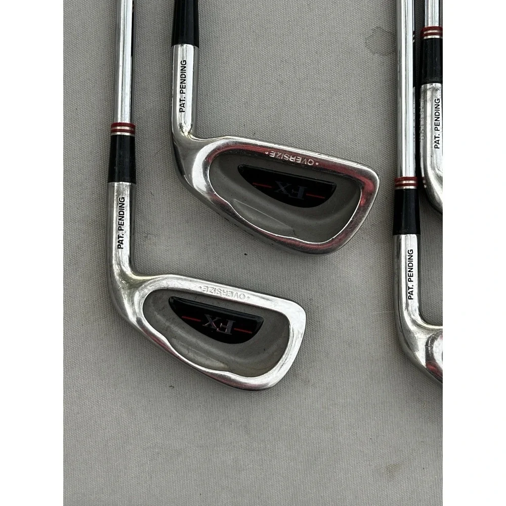 RAM FX Oversize Iron Set LH 3-9 & W‎ Steel Shaft Stiff Flex Golf Clubs